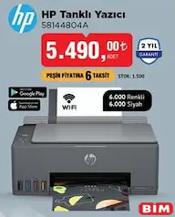 HP 58144804A TANKLI YAZICI